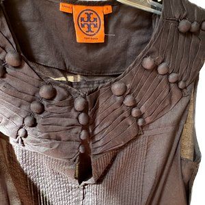 Tory Burch exquisite see-through sleveeless camisole blouse